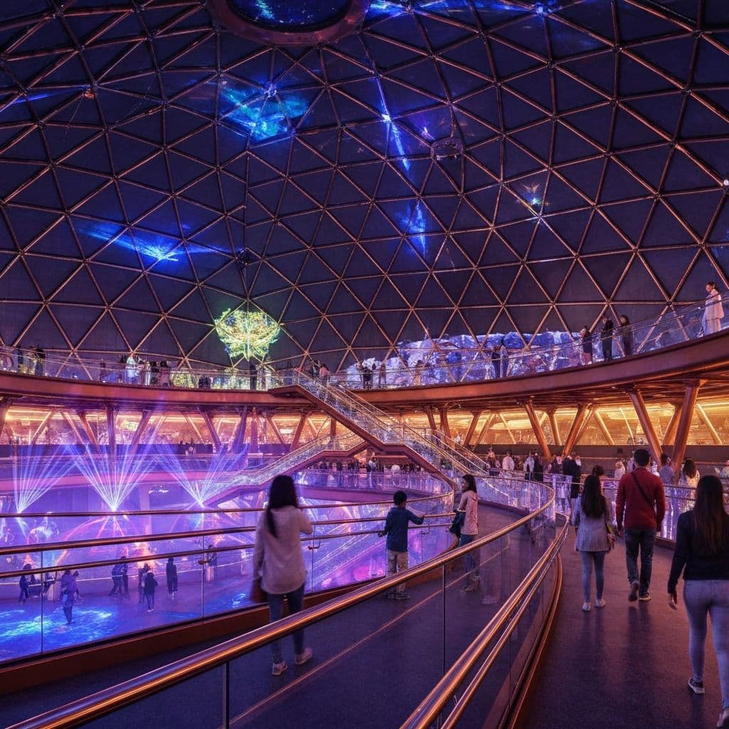 Laser Light Walkways